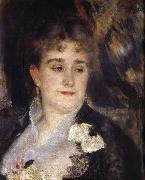 Pierre Renoir First Portrait of Madame Georges Charpentier Sweden oil painting artist